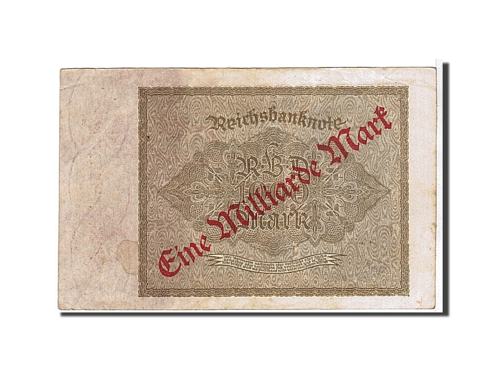 Billet, Allemagne, 1 Milliarde Mark on 1000 Mark, 1922, KM:113a, TTB
