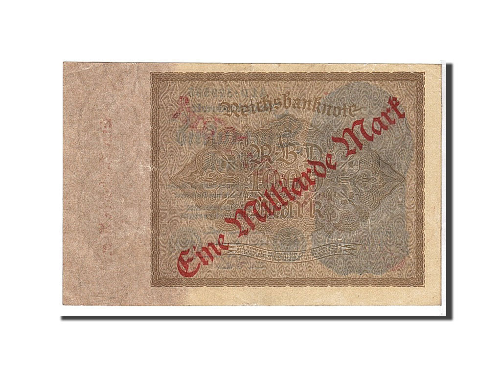 Billet, Allemagne, 1 Milliarde Mark on 1000 Mark, 1922, SUP