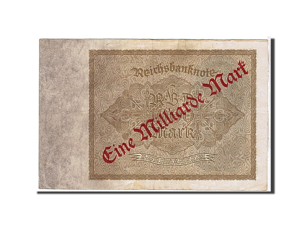 Banknote, Germany, 1 Milliarde Mark on 1000 Mark, 1922, EF(40-45)