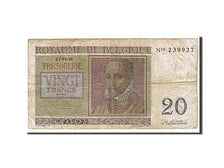 Banknot, Belgia, 20 Francs, 1956, VF(20-25)