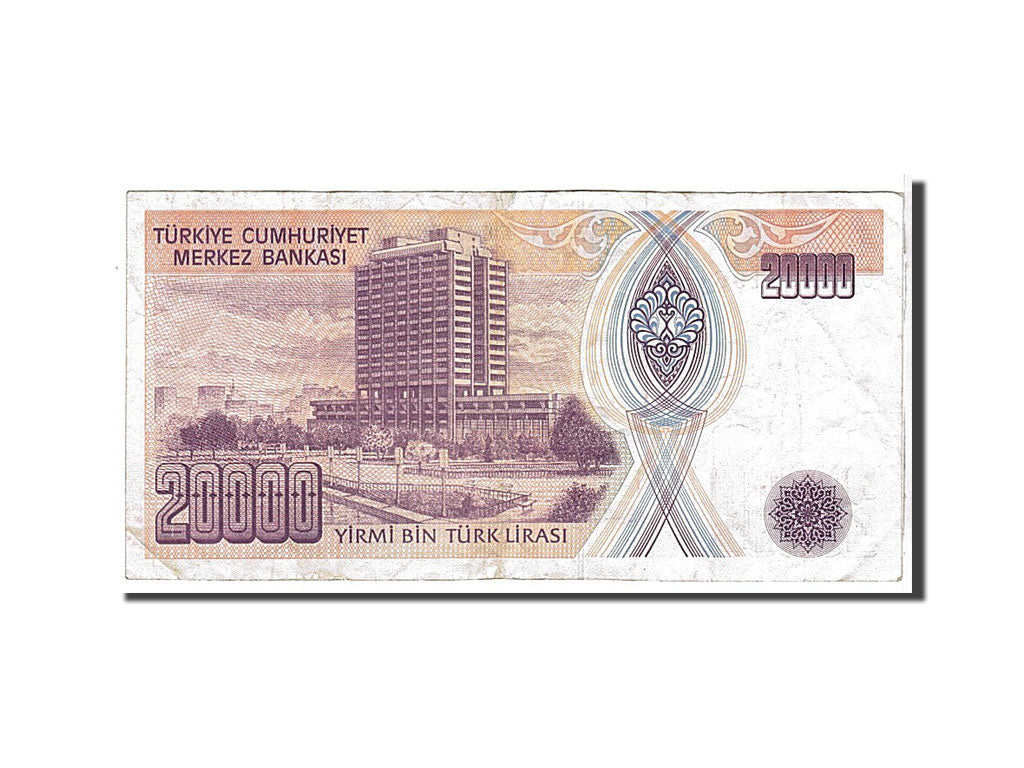 Billet, Turquie, 20,000 Lira, 1995, TTB