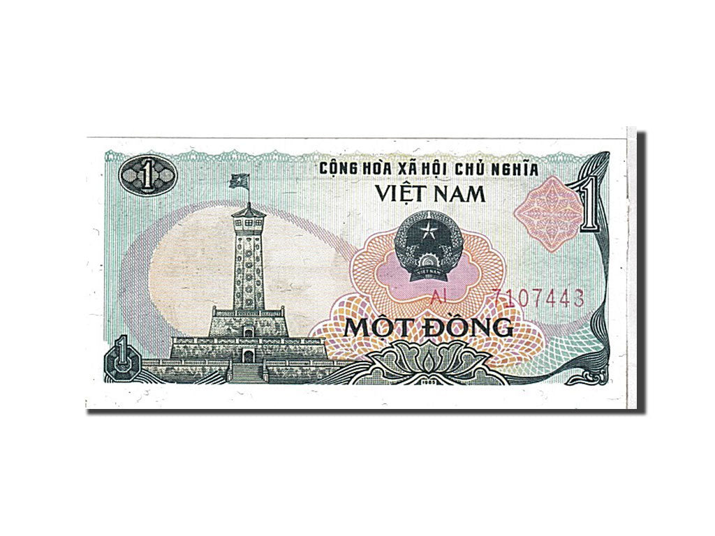 Banknote, Viet Nam, 1 D<ox>ng, 1985, UNC(65-70)