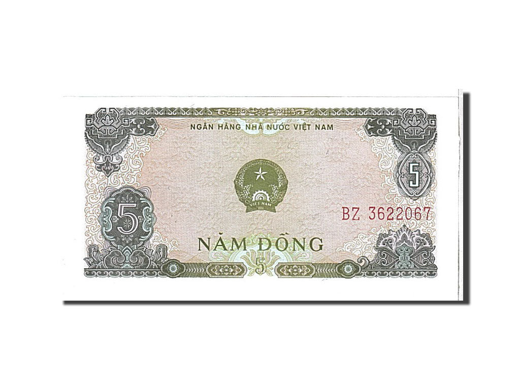 Billet, Viet Nam, 5 D<ox>ng, 1976, NEUF
