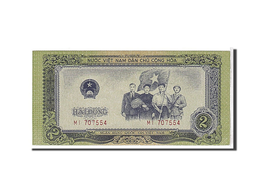 Banknote, Viet Nam, 2 D<ox>ng, 1958, KM:72a, UNC(65-70)