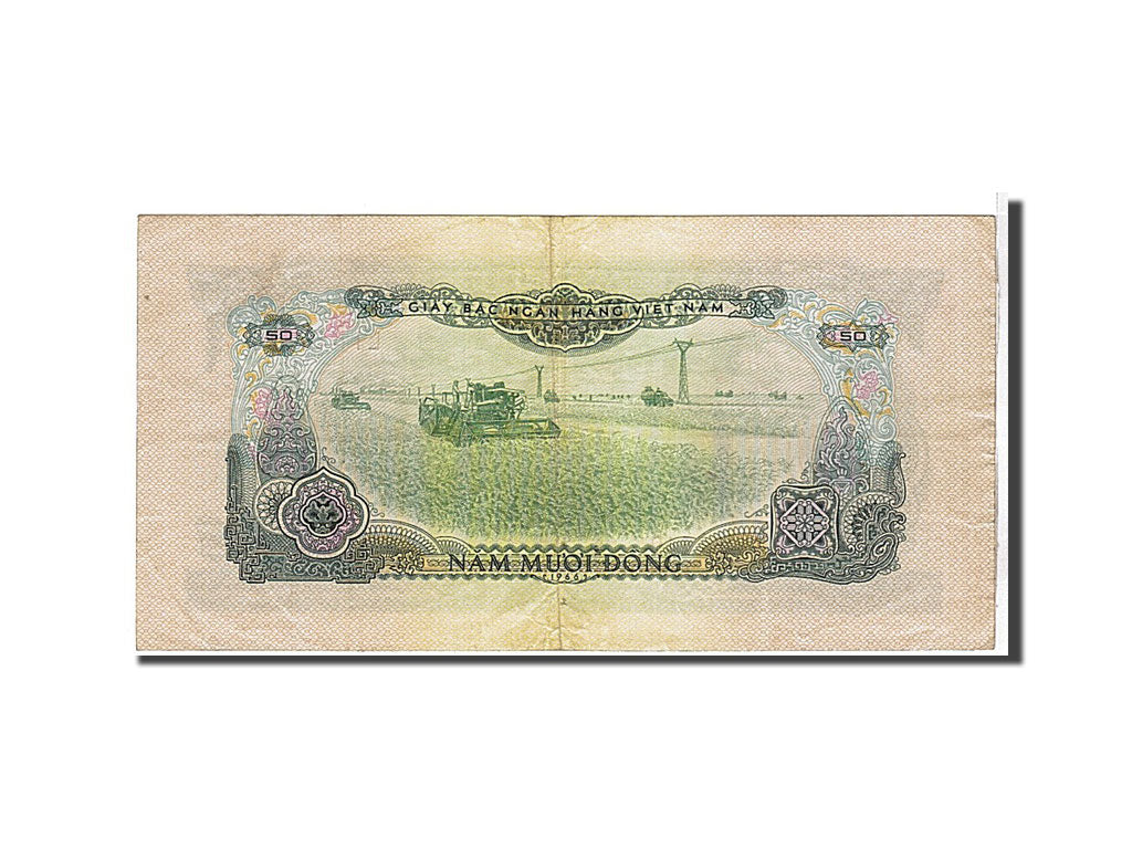 Banknote, South Viet Nam, 50 D<ox>ng, 1966, EF(40-45)