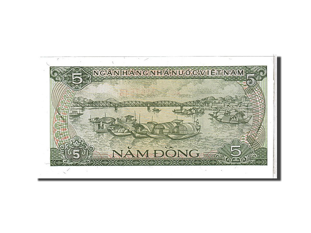 Banknote, Viet Nam, 5 D<ox>ng, 1985, KM:92a, UNC(65-70)