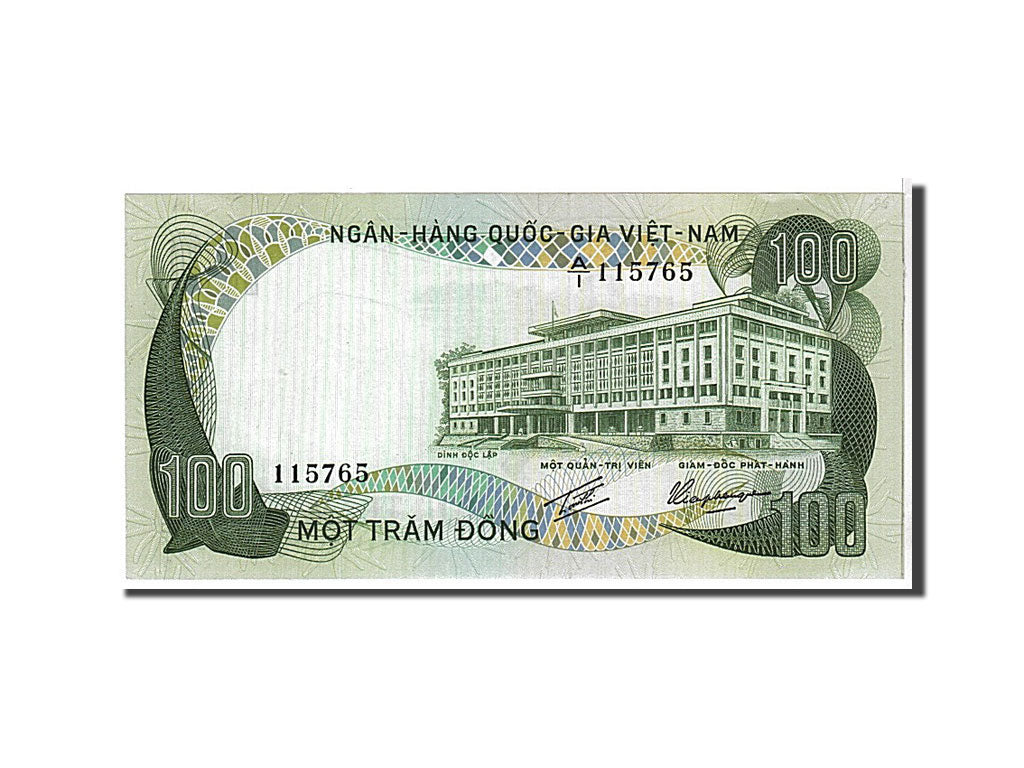Billet, South Viet Nam, 100 Dông, 1972, KM:31a, NEUF