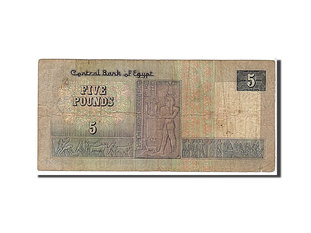 Banknote, Egypt, 5 Pounds, 1981, VF(20-25)