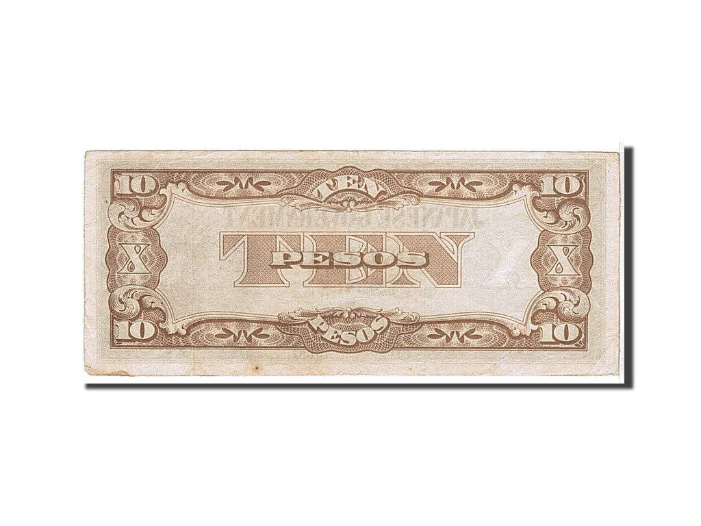 Billet, Philippines, 10 Pesos, 1942, TTB
