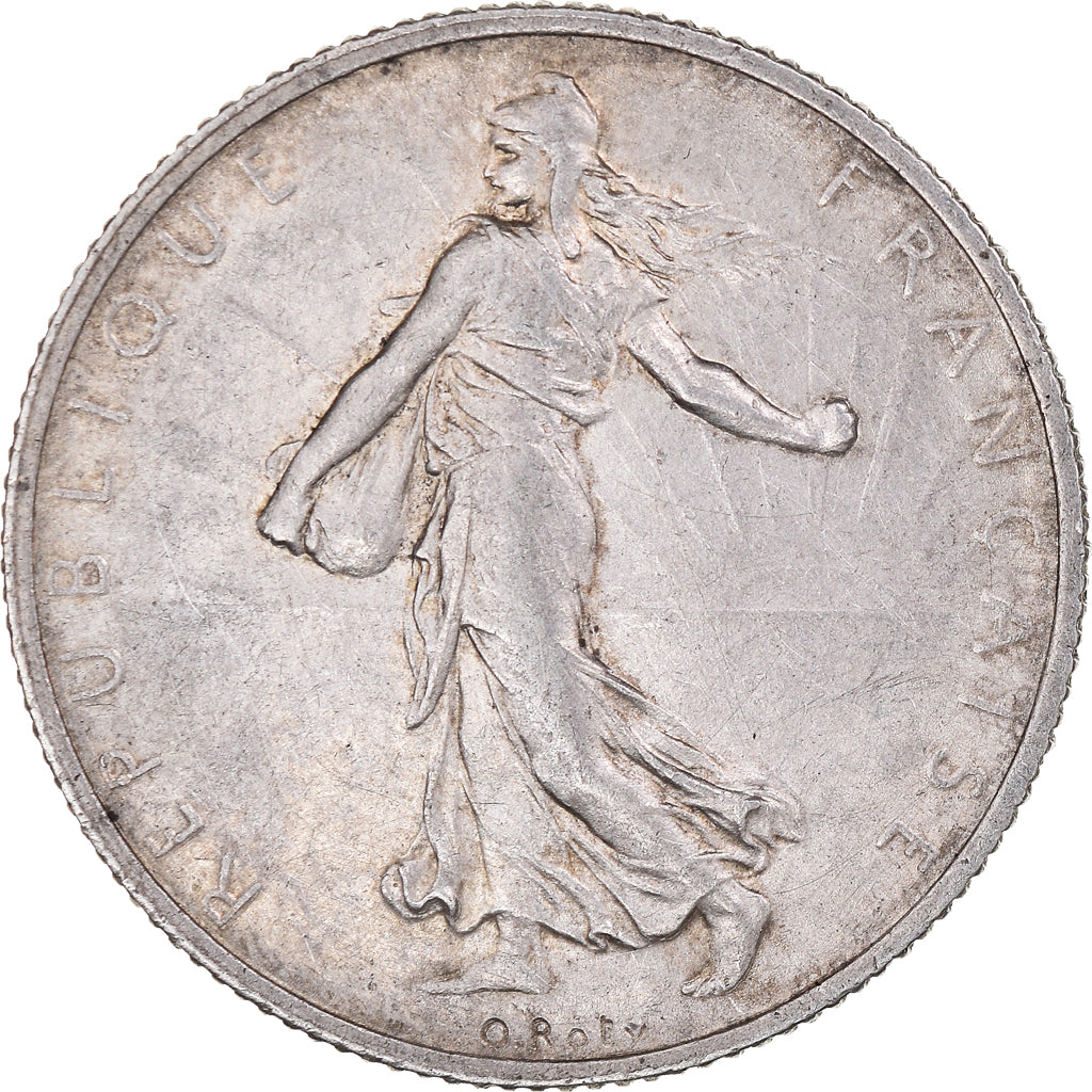 Monnaie, France, Semeuse, 2 Francs, 1915, Paris, TTB, Argent, KM:845.1