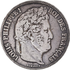 Monnaie, France, Louis-Philippe, 5 Francs, 1839, Bordeaux, TB+, Argent, KM:749.7
