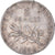 Moneda, Francia, Semeuse, 2 Francs, 1898, Paris, MBC, Plata, KM:845.1