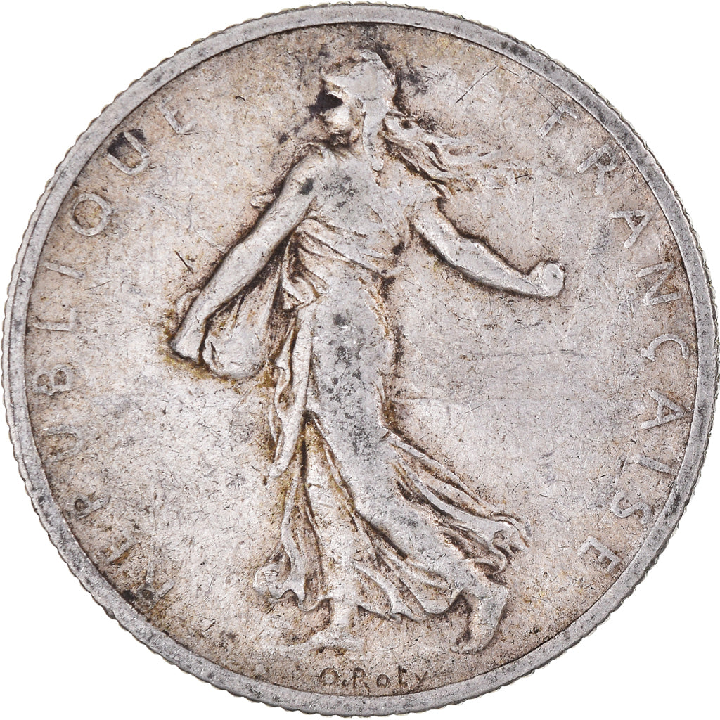 Moneda, Francia, Semeuse, 2 Francs, 1899, Paris, MBC, Plata, KM:845.1