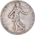 Moneda, Francia, Semeuse, 2 Francs, 1899, Paris, MBC, Plata, KM:845.1
