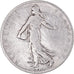 Moneda, Francia, Semeuse, 2 Francs, 1899, Paris, MBC, Plata, KM:845.1