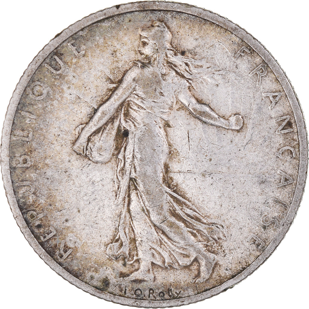 Coin, France, Semeuse, 2 Francs, 1905, Paris, VF(30-35), Silver, KM:845.1