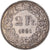 Coin, Switzerland, 2 Francs, 1921, Bern, EF(40-45), Silver, KM:21