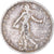 Moeda, França, Semeuse, Franc, 1905, Paris, 1 Franc, EF(40-45), Prata