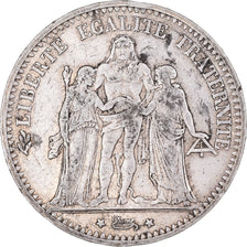 Münze, Frankreich, Hercule, 5 Francs, 1874, Paris, SS, Silber, KM:820.1
