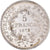 Coin, France, Hercule, 5 Francs, 1875, Paris, AU(50-53), Silver, KM:820.1