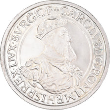 Coin, Belgium, 5 Ecu, 1987, Brussels, MS(60-62), Silver, KM:166