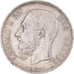 Munten, België, Leopold II, 5 Francs, 5 Frank, 1873, ZF, Zilver, KM:24