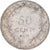 Moneda, Bélgica, 50 Centimes, 1911, MBC, Plata, KM:71
