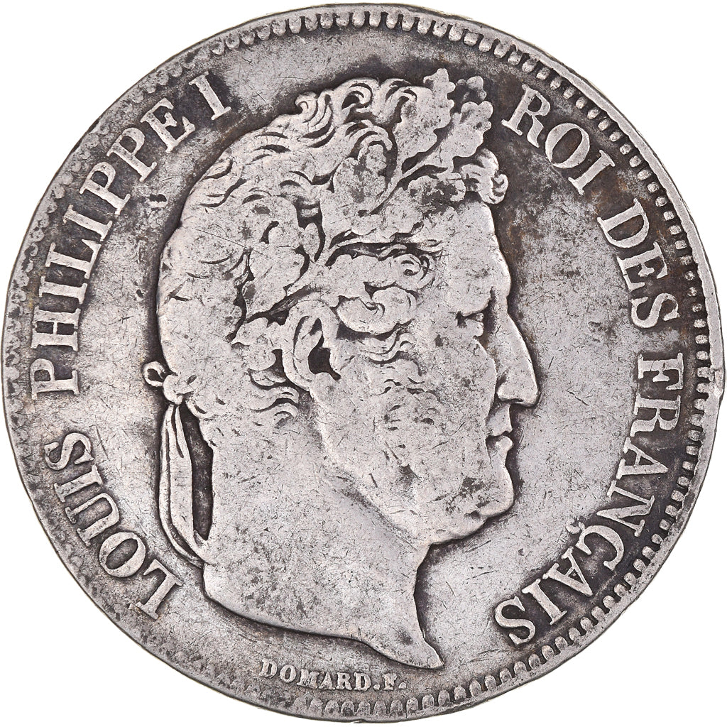 Monnaie, France, Louis-Philippe, 5 Francs, 1832, Limoges, TB+, Argent