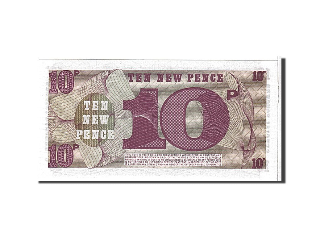 Geldschein, Großbritannien, 10 New Pence, 1972, UNZ
