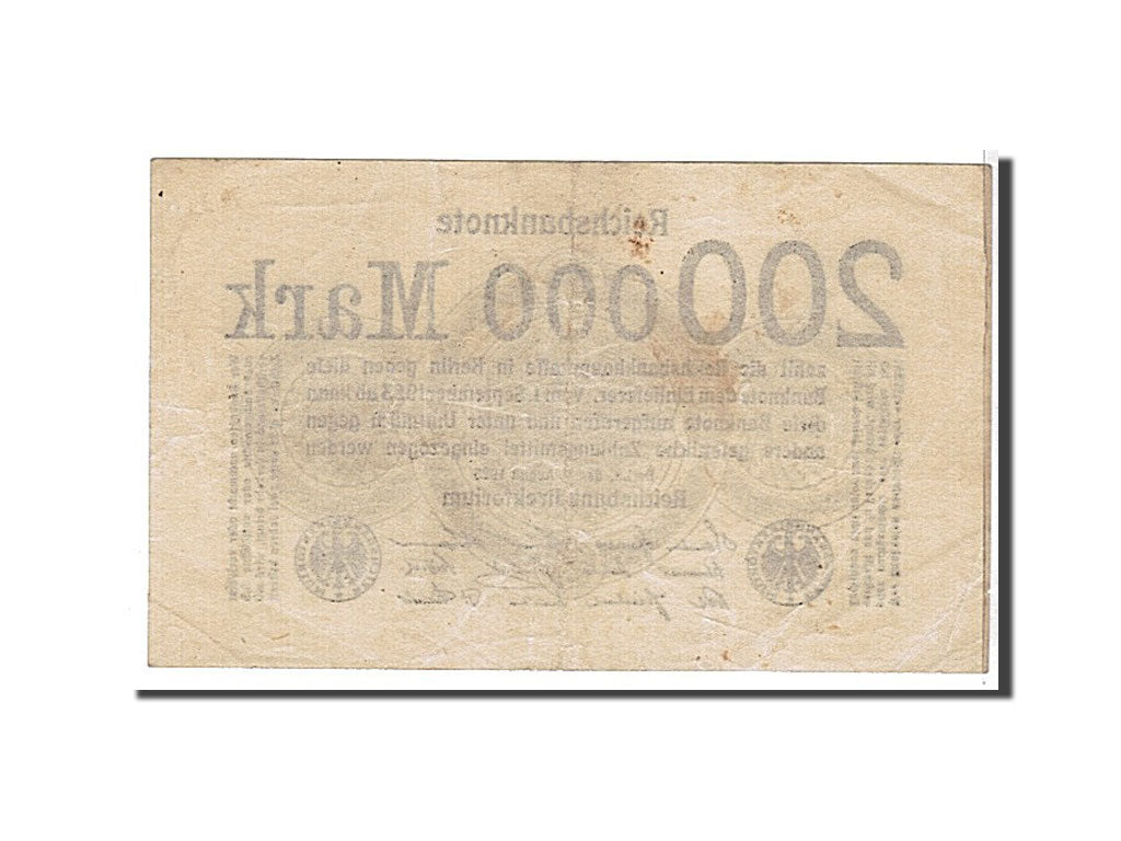 Geldschein, Deutschland, 200,000 Mark, 1923, KM:100, SS