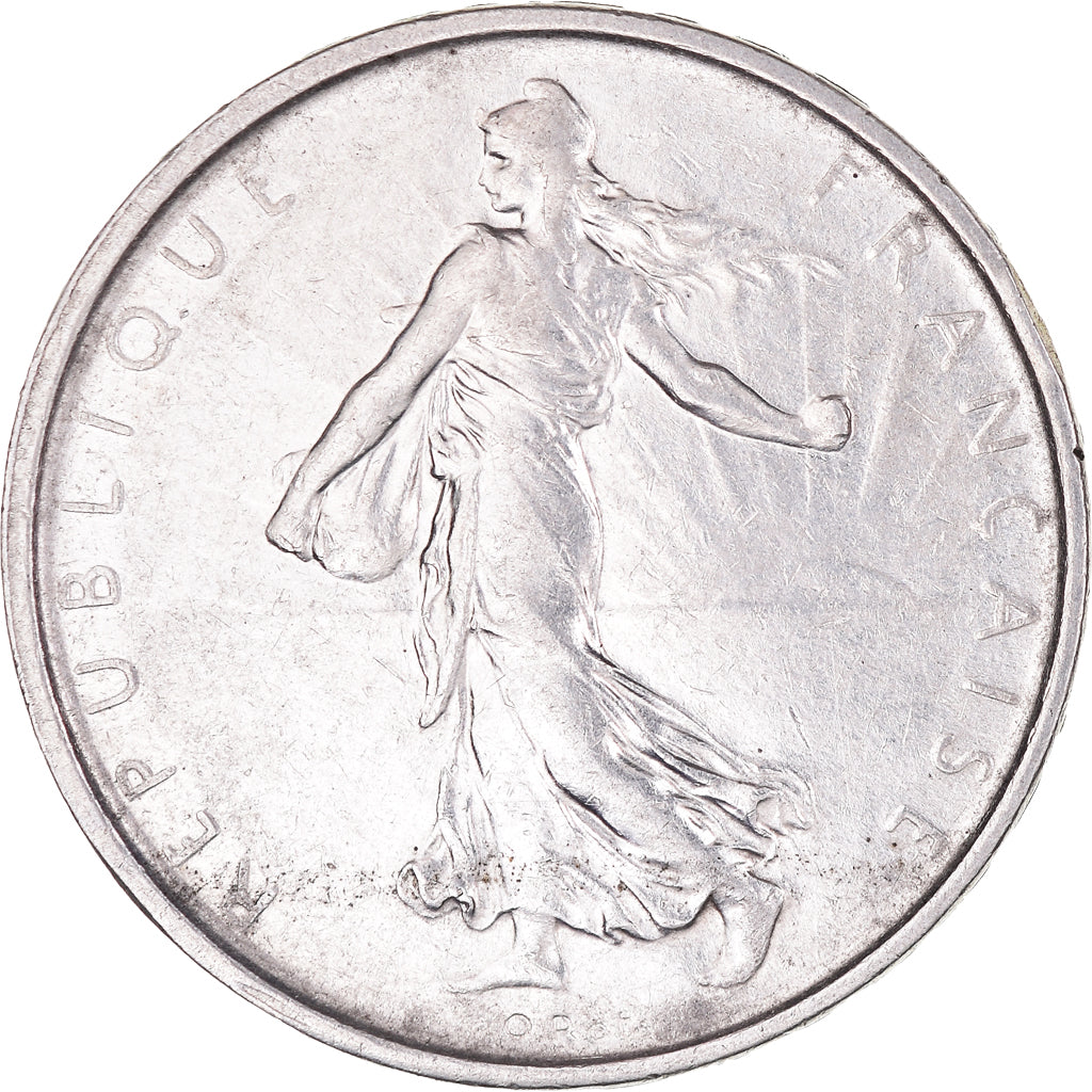 Coin, France, Semeuse, 5 Francs, 1964, Paris, MS(60-62), Silver, KM:926