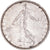 Coin, France, Semeuse, 5 Francs, 1967, MS(60-62), Silver, KM:926, Gadoury:770