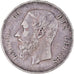 Moneda, Bélgica, Leopold II, 5 Francs, 5 Frank, 1870, MBC, Plata, KM:24
