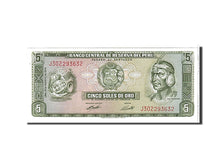 Banknote, Peru, 5 Soles De Oro, 1974, UNC(65-70)