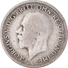 Coin, Great Britain, George V, 6 Pence, 1935, VF(20-25), Silver, KM:832