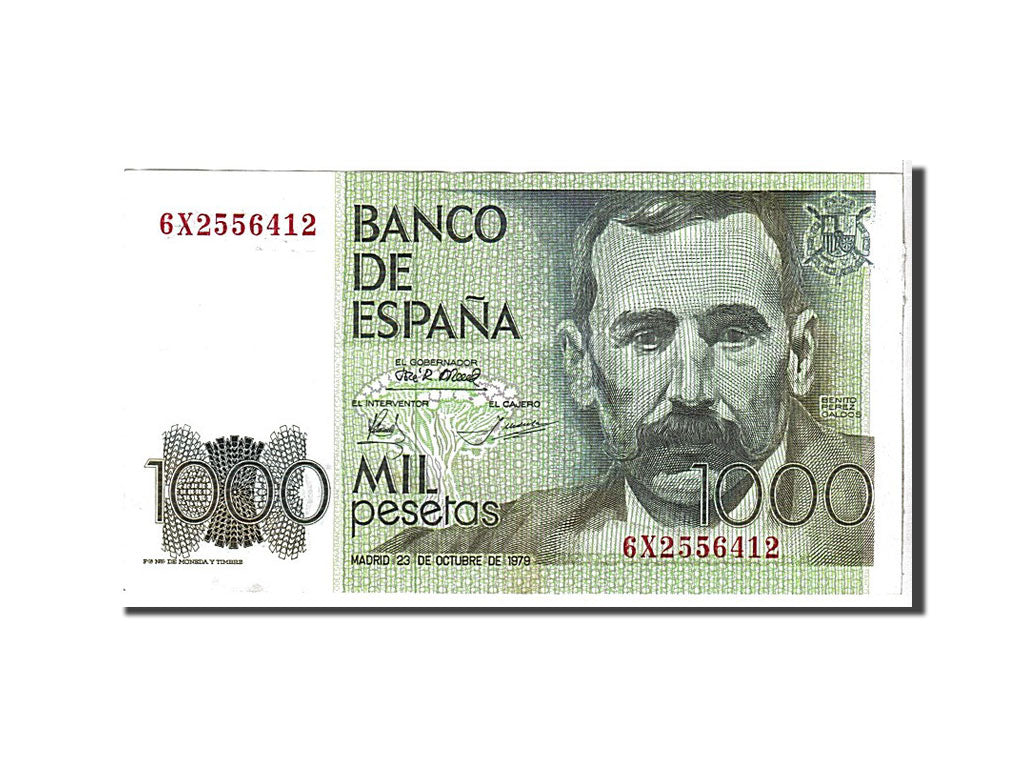 Billete, 1000 Pesetas, 1979, España, KM:158, EBC