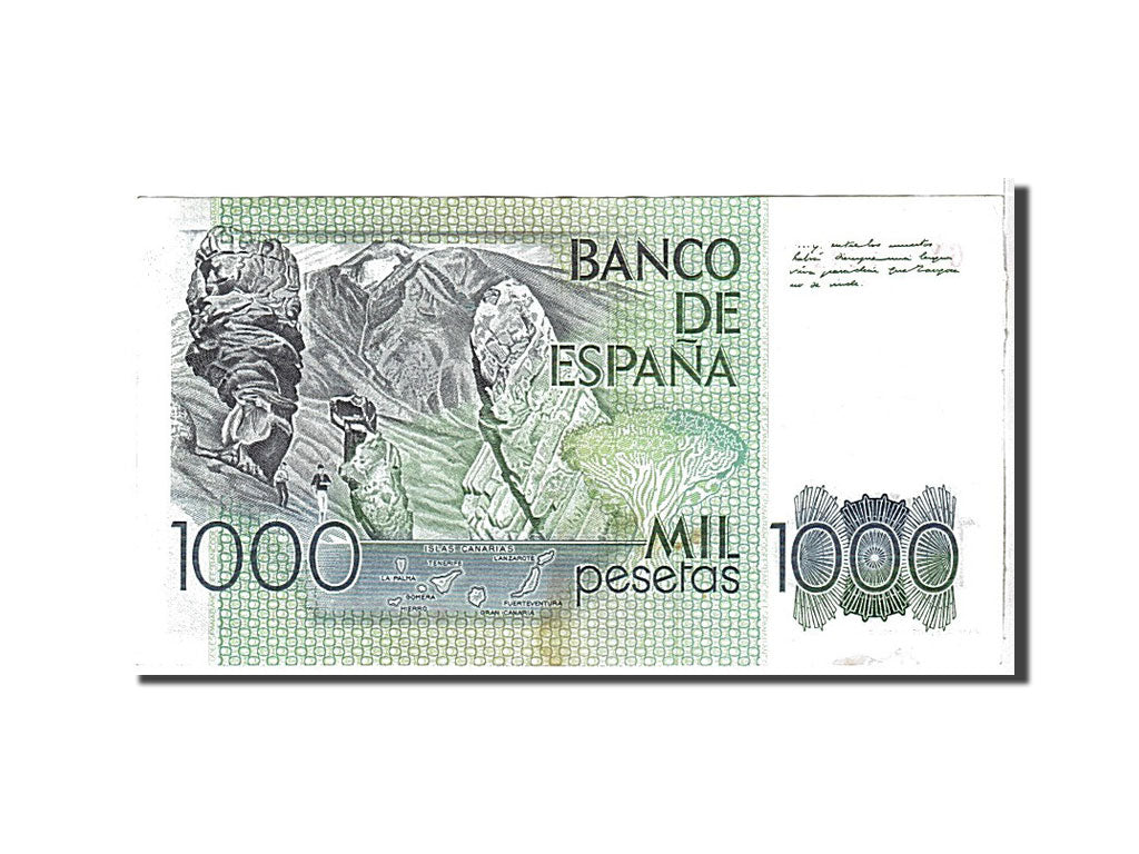 Billete, 1000 Pesetas, 1979, España, KM:158, EBC