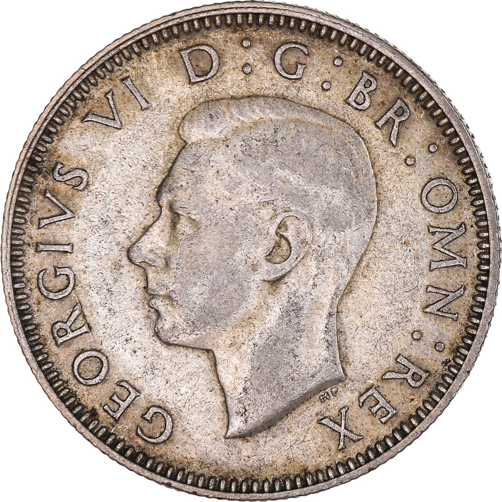 Monnaie, Grande-Bretagne, George VI, Shilling, 1942, TTB, Argent, KM:853