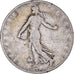 Coin, France, Semeuse, 2 Francs, 1908, Paris, VF(30-35), Silver, KM:845.1