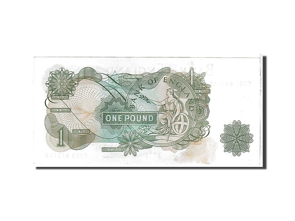 Billet, Grande-Bretagne, 1 Pound, 1970, SUP