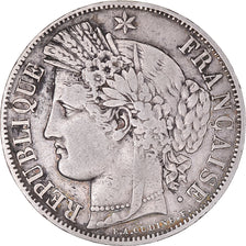 Moneta, Francja, Cérès, 5 Francs, 1850, Paris, EF(40-45), Srebro, KM:761.1