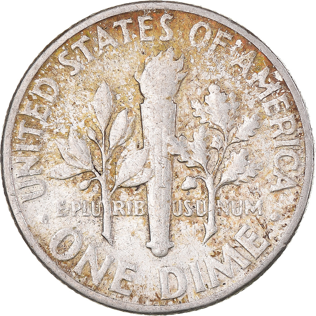 Moneda, Estados Unidos, Roosevelt Dime, Dime, 1956, U.S. Mint, Philadelphia