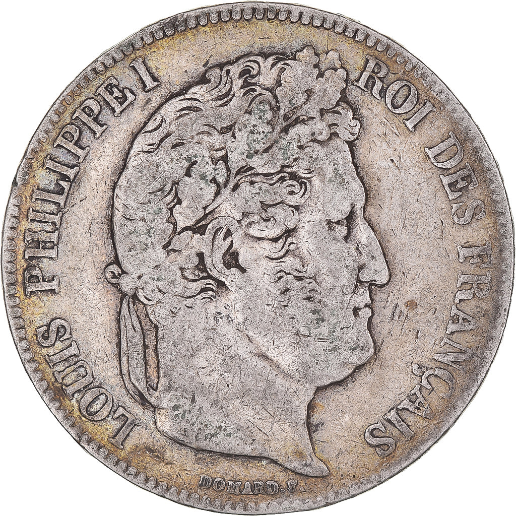 Monnaie, France, Louis-Philippe, 5 Francs, 1835, Lyon, TB+, Argent, Gadoury:678