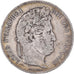 Monnaie, France, Louis-Philippe, 5 Francs, 1835, Lyon, TB+, Argent, Gadoury:678