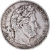Münze, Frankreich, Louis-Philippe, 5 Francs, 1844, Lille, S+, Silber