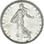 Moeda, França, Semeuse, 5 Francs, 1963, Paris, AU(55-58), Prata, KM:926