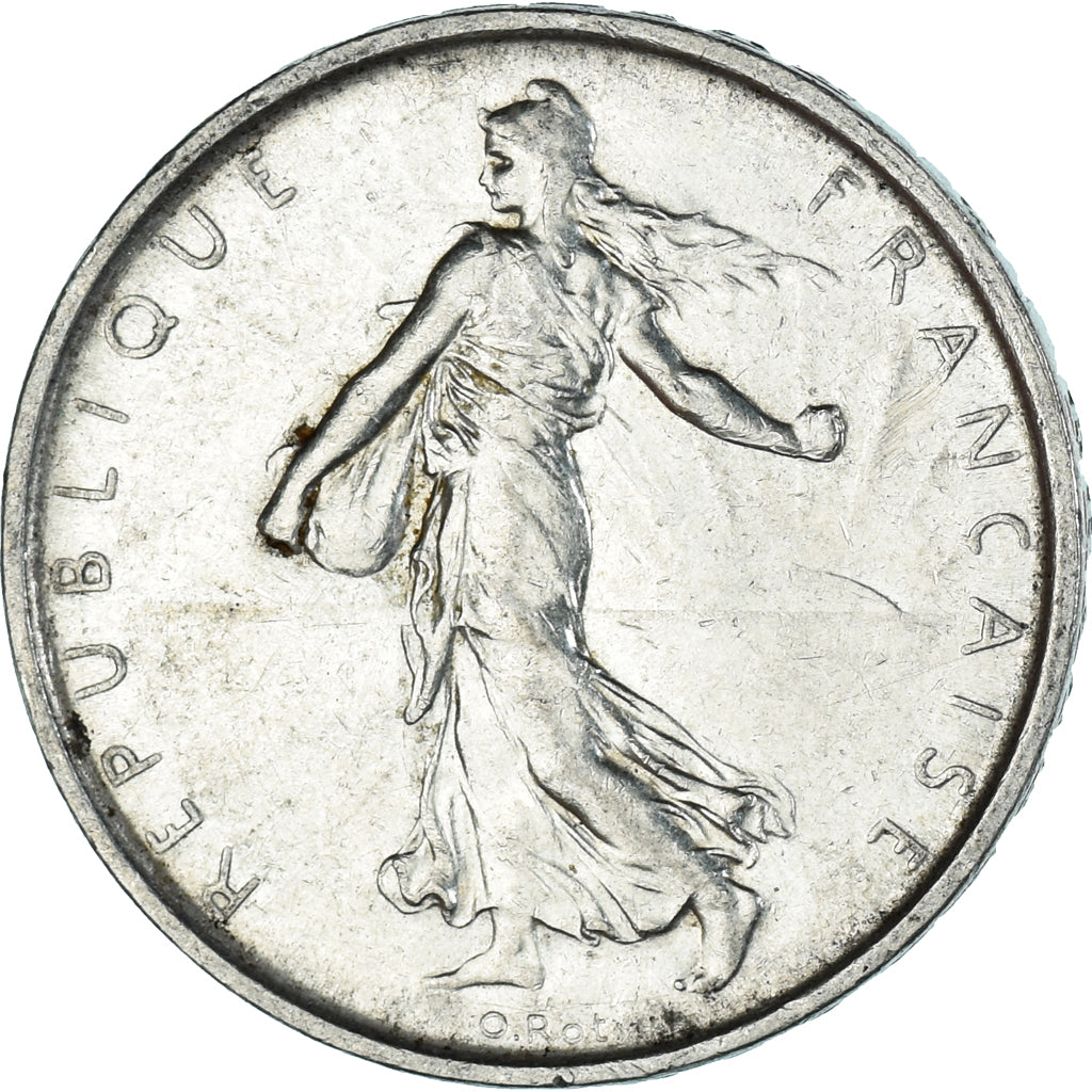 Moneta, Francia, Semeuse, 5 Francs, 1963, Paris, BB, Argento, KM:926
