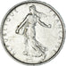 Moeda, França, Semeuse, 5 Francs, 1963, Paris, EF(40-45), Prata, KM:926