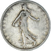 Monnaie, France, Semeuse, Franc, 1909, Paris, TTB, Argent, KM:844.1, Gadoury:467