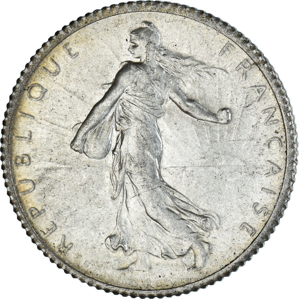 Monnaie, France, Semeuse, Franc, 1920, Paris, SUP, Argent, Gadoury:467, KM:844.1